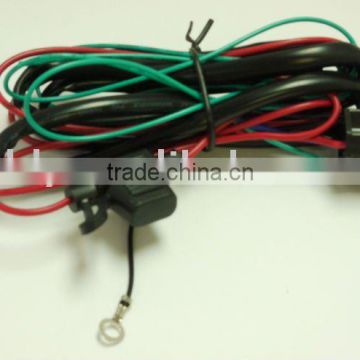 Ul1007 16AWG and Ul 1007 20 AWG,crimp terminal,molding fuse 10A