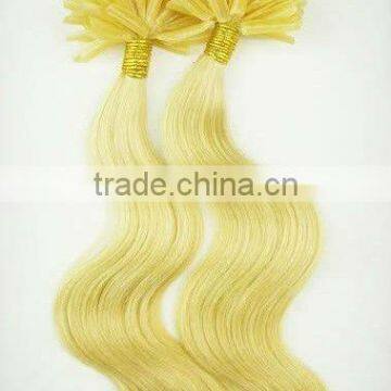 U Tip Wavy Hair Extensions