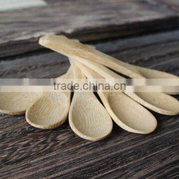 YangJiang Supply Fashional High Quality Mini Bamboo Spoon photo-3