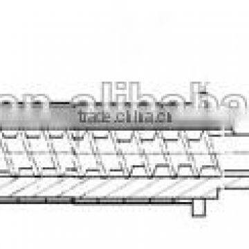 screw barrel for injection molding machine