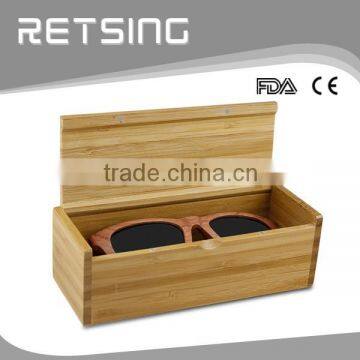 Wholesale wooden sunglasses box bamboo cases