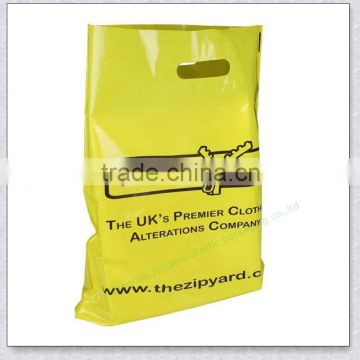 custom made printed LDPE plastic carrier bag with reinforced handle                        
                                                                                Supplier's Choice