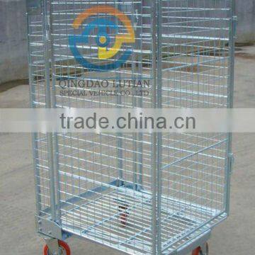 rolling cart, nursery cart, rolling cage cart, industrial rolling cart, warehouse rolling cart