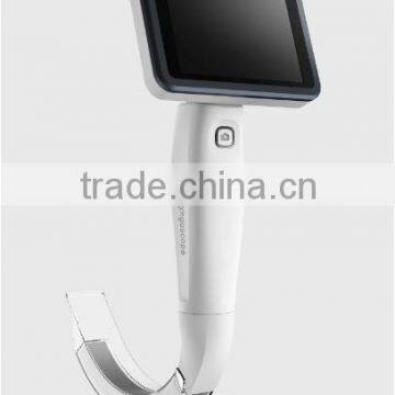 Hi resolution disposable pediatric video laryngoscope