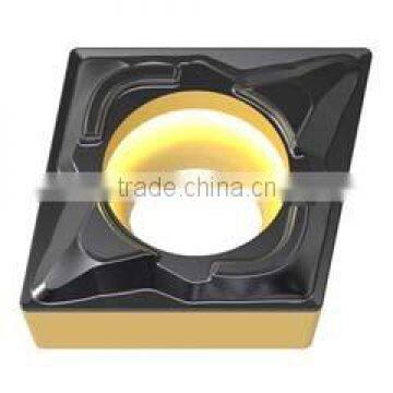 CCMT - FW insert for Steel finishing, Positive angle