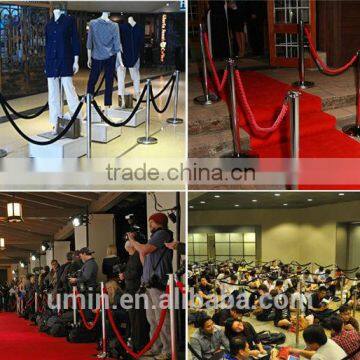 Polished Rope Barrier Stand Stanchion photo-4