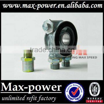 AN10 Aluminum Thermostat Oil Sandwich Adapters Oil Cooler Adapter Silver Oil Sandwich Plate photo-5