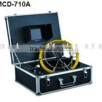 underwater monitor pipe inspection robot MCD-710A/B sewer inspection camera