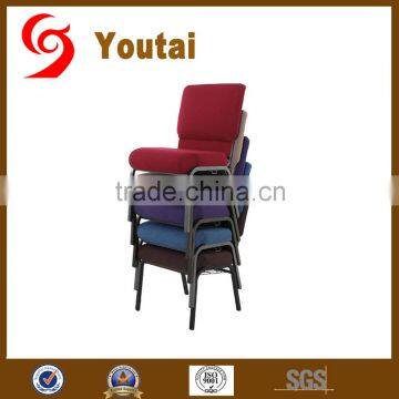 Wholsesale high quality stackable church chairs used