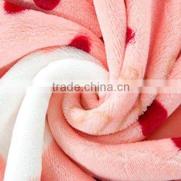 Good Selling Cheap Baby Fabric 100 Polyester Tricot Flannel Fabric Wholesale photo-2