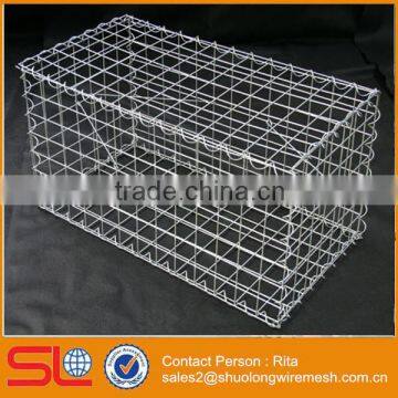 Welded Mesh Galvanized Wire Mesh Gabion / Gabion Box