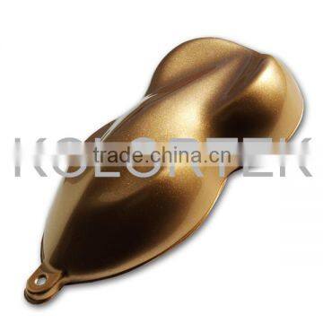 Gold luster car paint pearls, car paint powders, gold luster powders