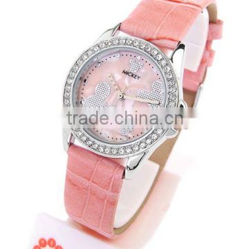 Luxury brand latest mickey mouse cartoon watches