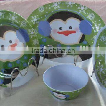 melamine set for christmas