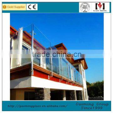 high quality frameless glass railing