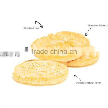 Brown Rice Cracker Jasmine Rice Snack Spicy BBQ Flavored photo-2