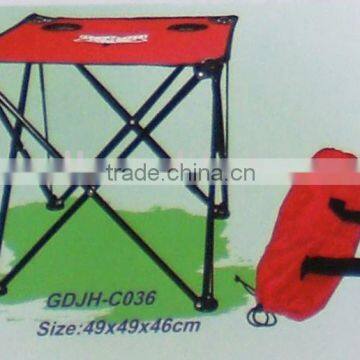 outdoor camping stool with carry bag