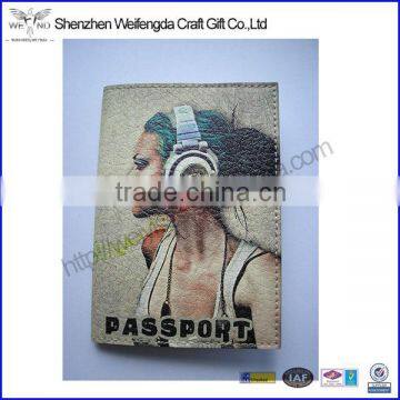popular travel wallet faux leather new passport cover case