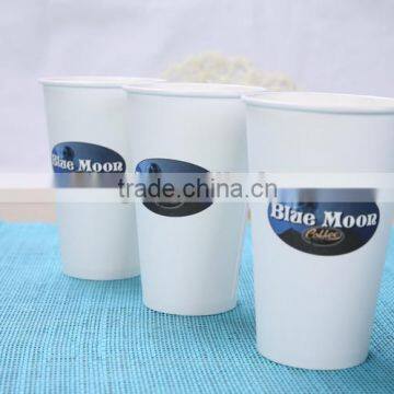 Single lamination printing disposable paper cup
