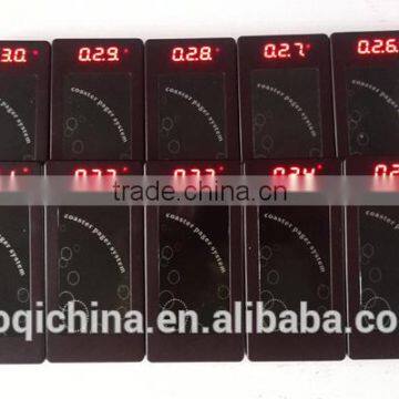 Guest Coaster Pager System for KFC Fast Food Restaurant Call Customer to Pick up Order Sound Vibration Flash photo-5