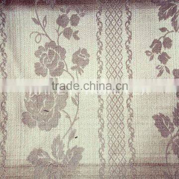 silver jacquard curtain