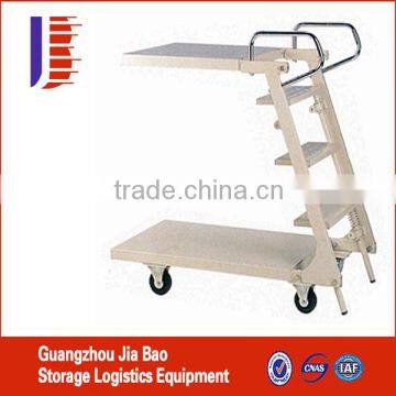 Steel Mobile Platform Truck Step Ladder