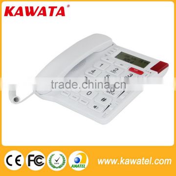 Wholesale white big button plastic telephone wall