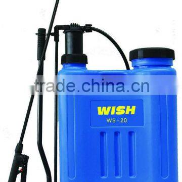 WISH High quality 20L knapsack plastic sprayer from China WS-20