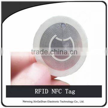 Adhesive 13.56Mhz Passive RFID S50 NFC Tag