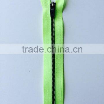Neon Yellow Safety Wear Highlighting Fluorescent Zipper photo-4
