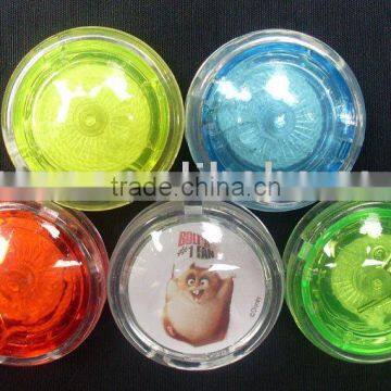 promotional yoyo/jojo/yo-yo best price for printing logos which is an interesting toys and much popular for childrens even adult