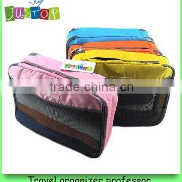 Large clothes mesh pouch for travel