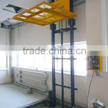 Hot sale 1 ton cargo vertical lift up mechanism manufacturer, cargo vertical platform lift