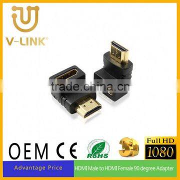 Hot sale ccs 90 degree hdmi connector for gameplayer