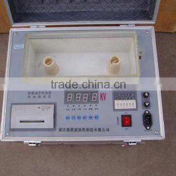 Transformer oil breakdown voltage tester