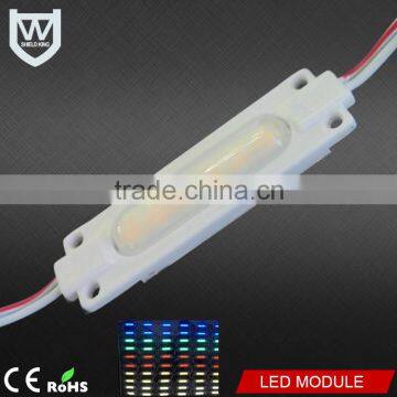 warranty 3 years R/G/B 6led smd 5730 1.6watt DC12v with lens injection led module for advertising light box source