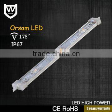 waterproof led light bar ORSAM chip 3W/9Wled strip light for back lighting