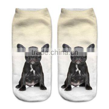 Ankle Socks Animals 3d Digital Full Print Colorful Socks Manufacturers