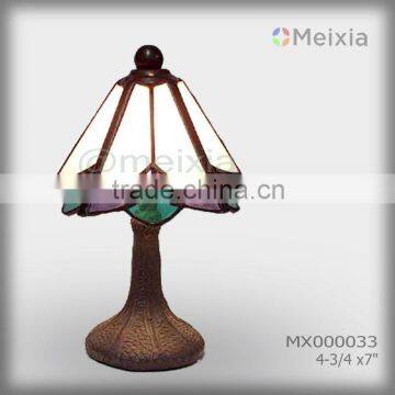 MX000033 wholesale stained glass table lamp shade modern landlords lamps tiffany