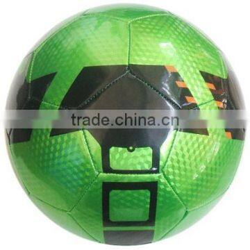 Green Color Stitched Football/Soccer Ball