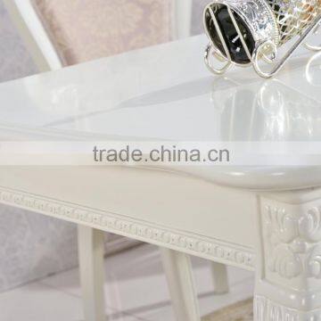 Classic Upscale 1 Dining Table and 6 Seater Wooden Dining Table and Chairs photo-4