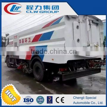 high pressure wash and sweep truck with high configuration