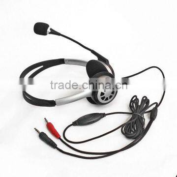 computer headphone with micphone