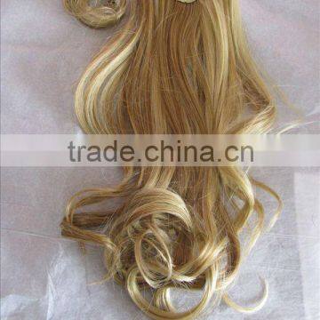 long curly pony tails hair extension