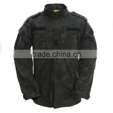 military black python combat tactical uniforms for sale