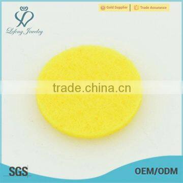 Yellow oil lockets diffuser pad,aromatherapy diffuser oils pad