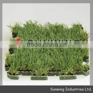 Artifical carpet interlocking grass mat