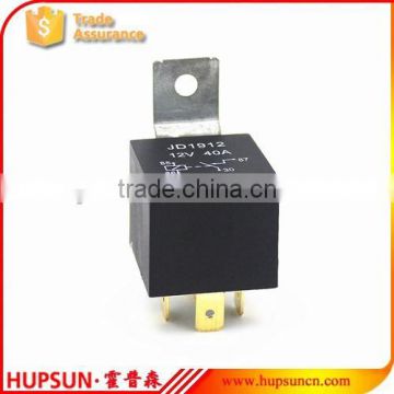 Brass material JD1912 car relay, 4PIN 40A 12V car relay