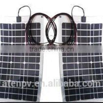 60W MONO.SEMI-FLEXIBLE SOLAR PANEL SOLAR KIT FOR SOLAR SYSTEM