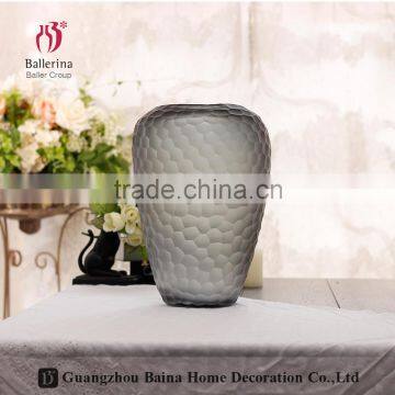 Handmade Specialized Home Decoration Frosted Color Glass Vase photo-4